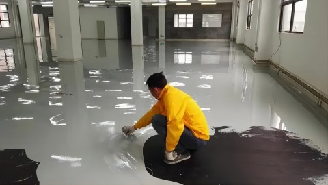 龙口防腐防静电地坪,防腐防静电自流平地坪